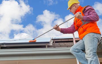 Baddeley Edge soft wash roof cleaning